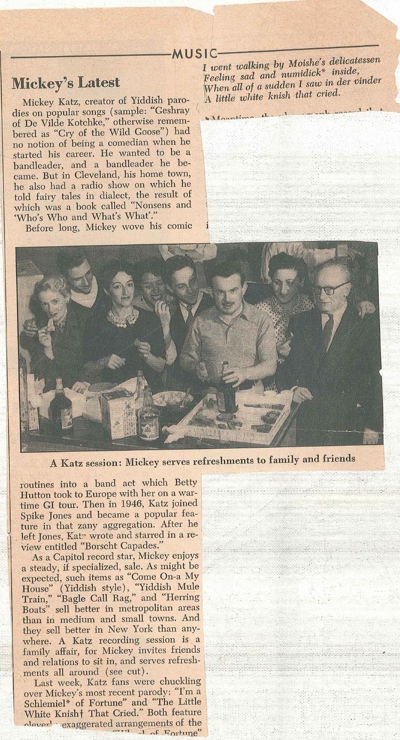 0018NC_bio on M.Katz with pic of M.Katz as host to friends_Clippings