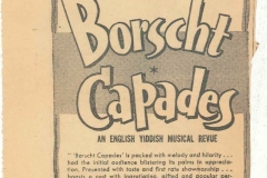 0026NC_Newspaper ad for the Borscht Capades at the Royale Theatre_Clippings
